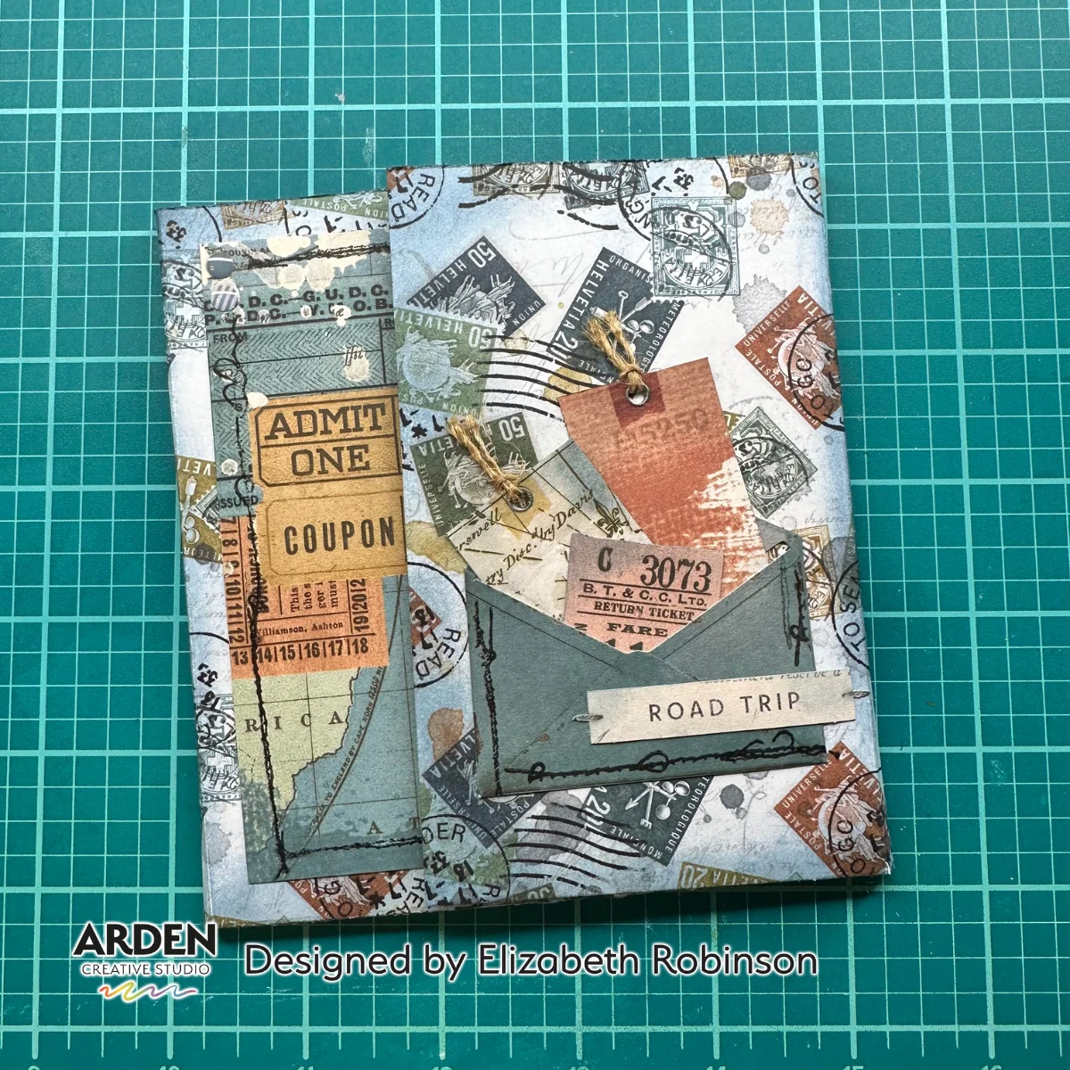 Arden Creative Studio Been There 12in x 12in Paper Pad - Image 5