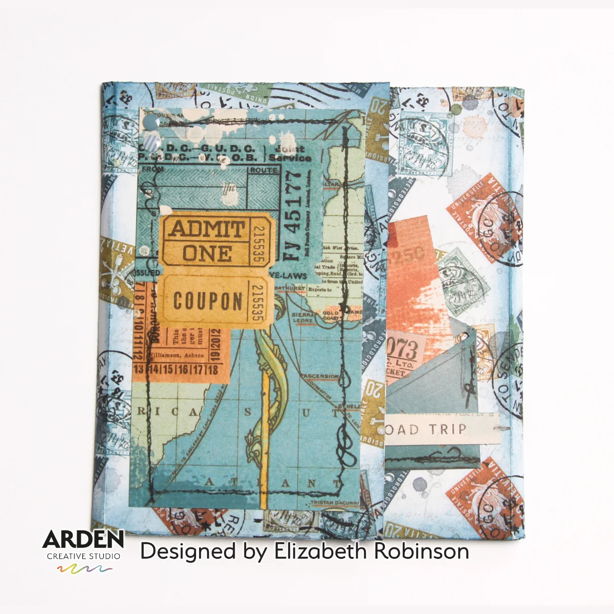 Arden Creative Studio Been There Solids 12in x 12in Paper Pad - Image 6