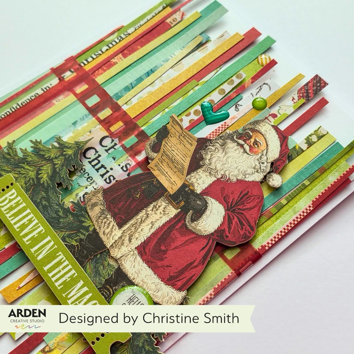 Arden Creative Studio Christmas Cheer 6in x 8in Paper Pad - Image 8