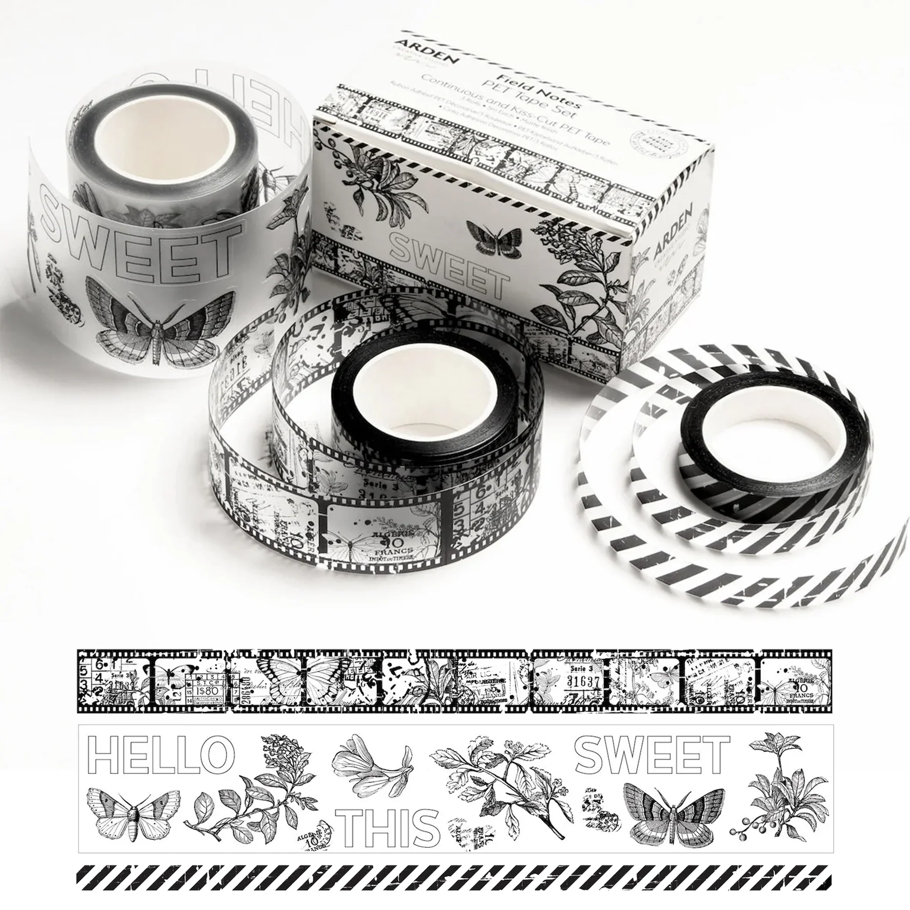 Arden Creative Studio Field Notes PET Tape Set
