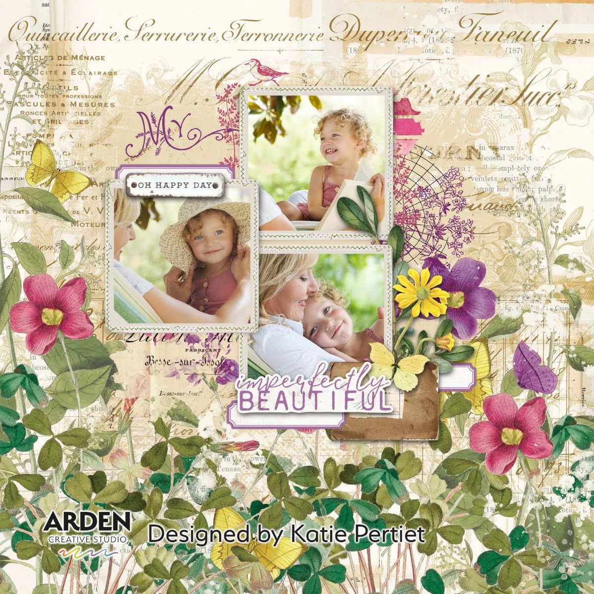 Arden Creative Studio Garden Chronicles 12in x 12in Paper Pad - Image 3