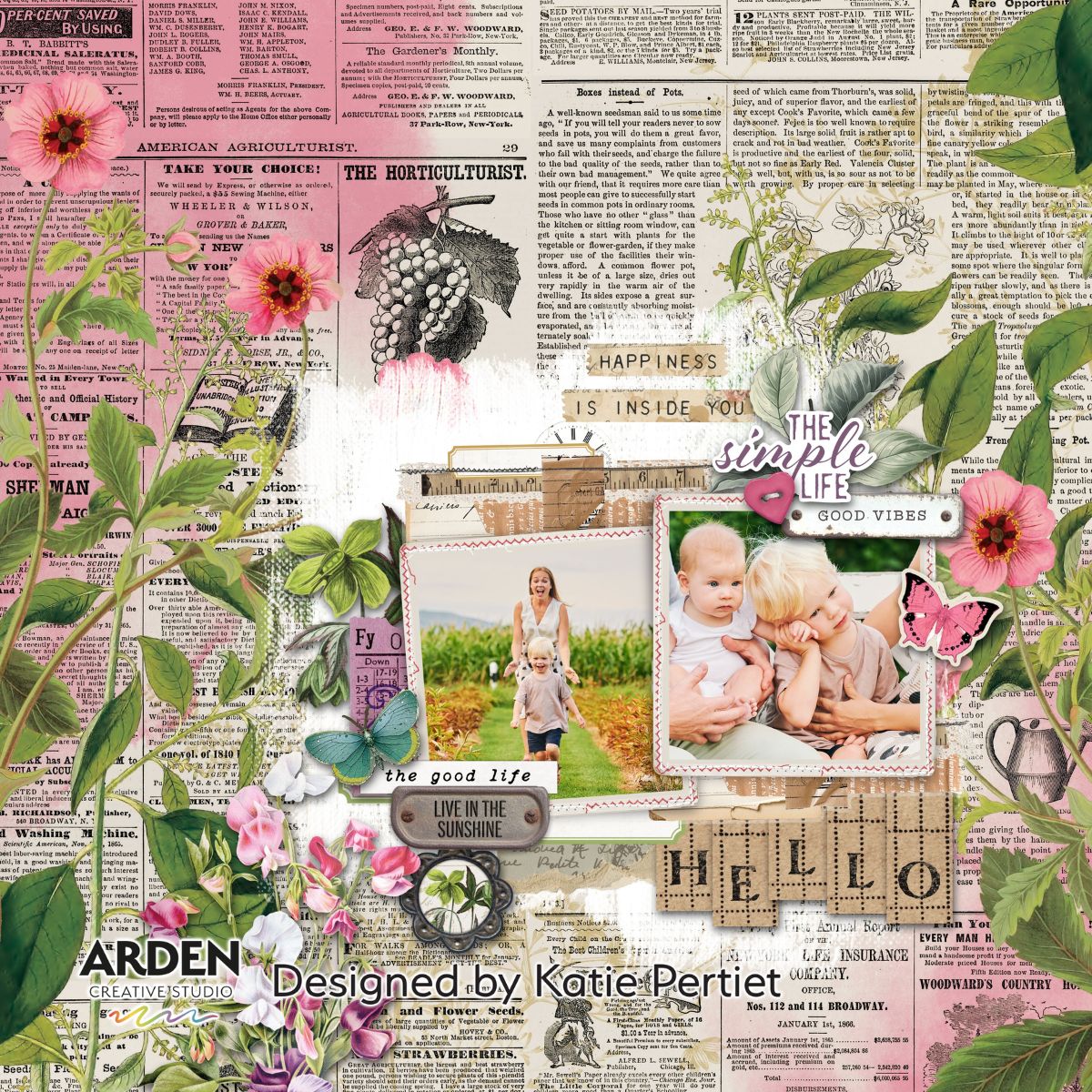 Arden Creative Studio Garden Chronicles 12in x 12in Paper Pad - Image 6