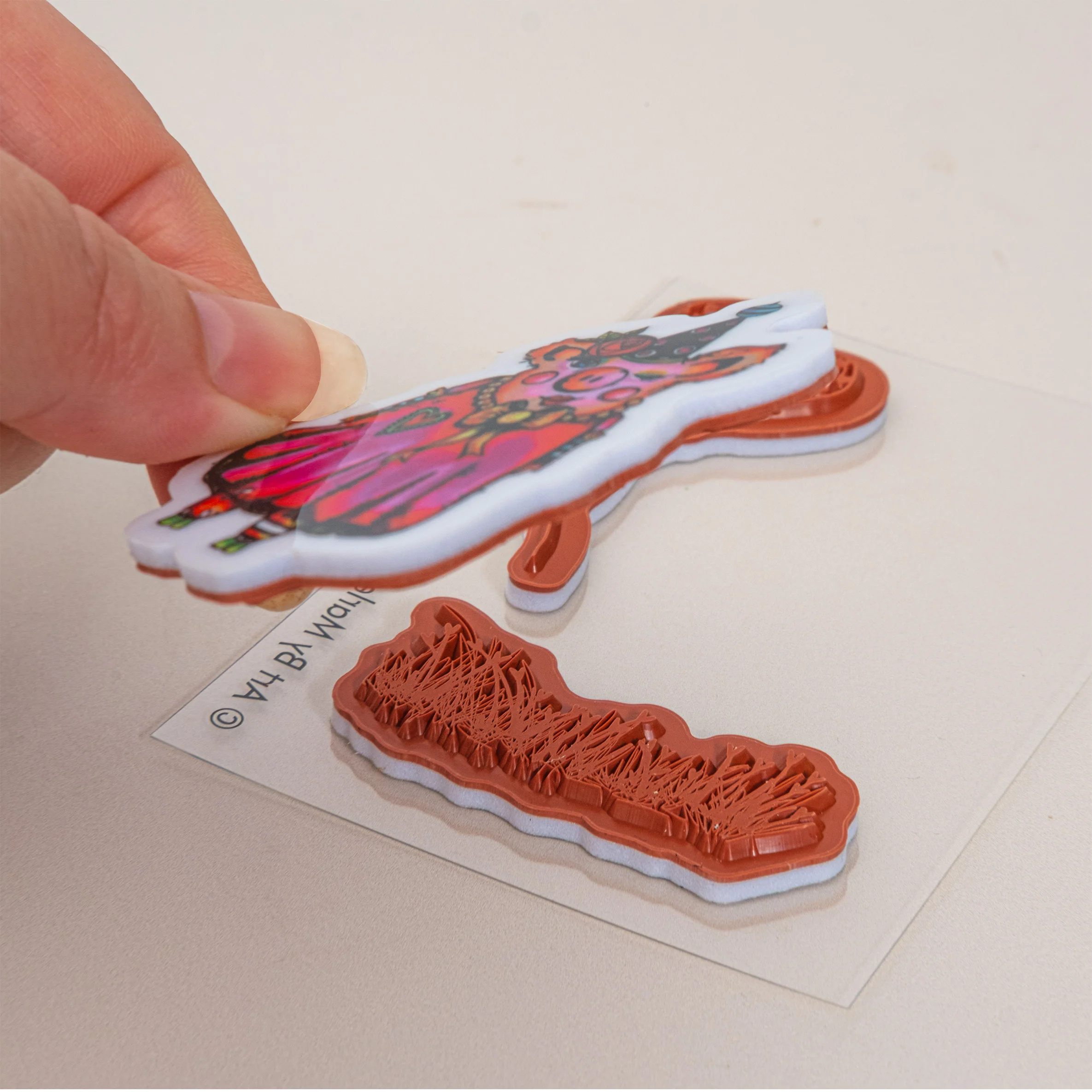 Art By Marlene Cling Rubber Stamp - Sweetie Pie - Image 3