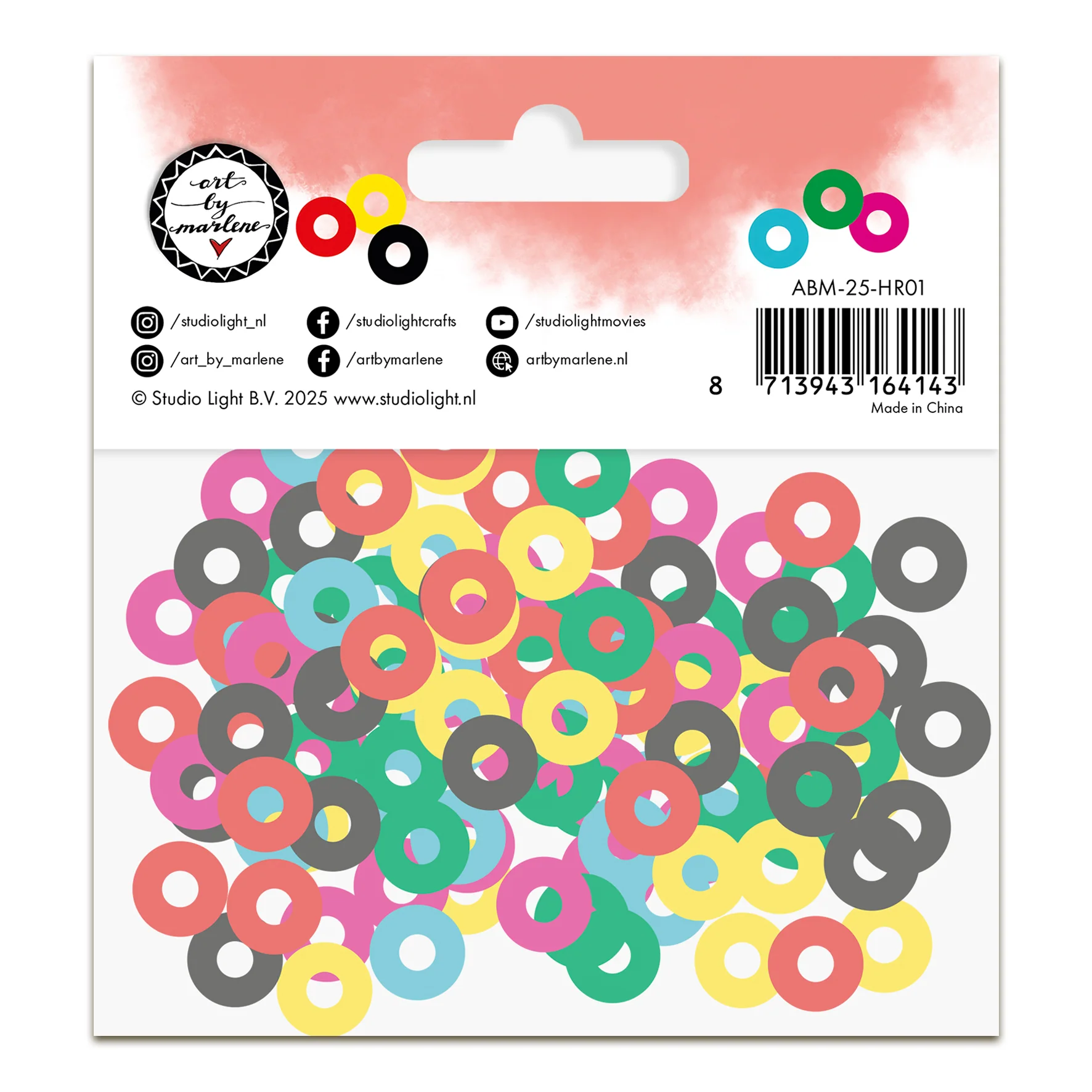 Art By Marlene Hole-reinforcements Color Confetti - Image 3