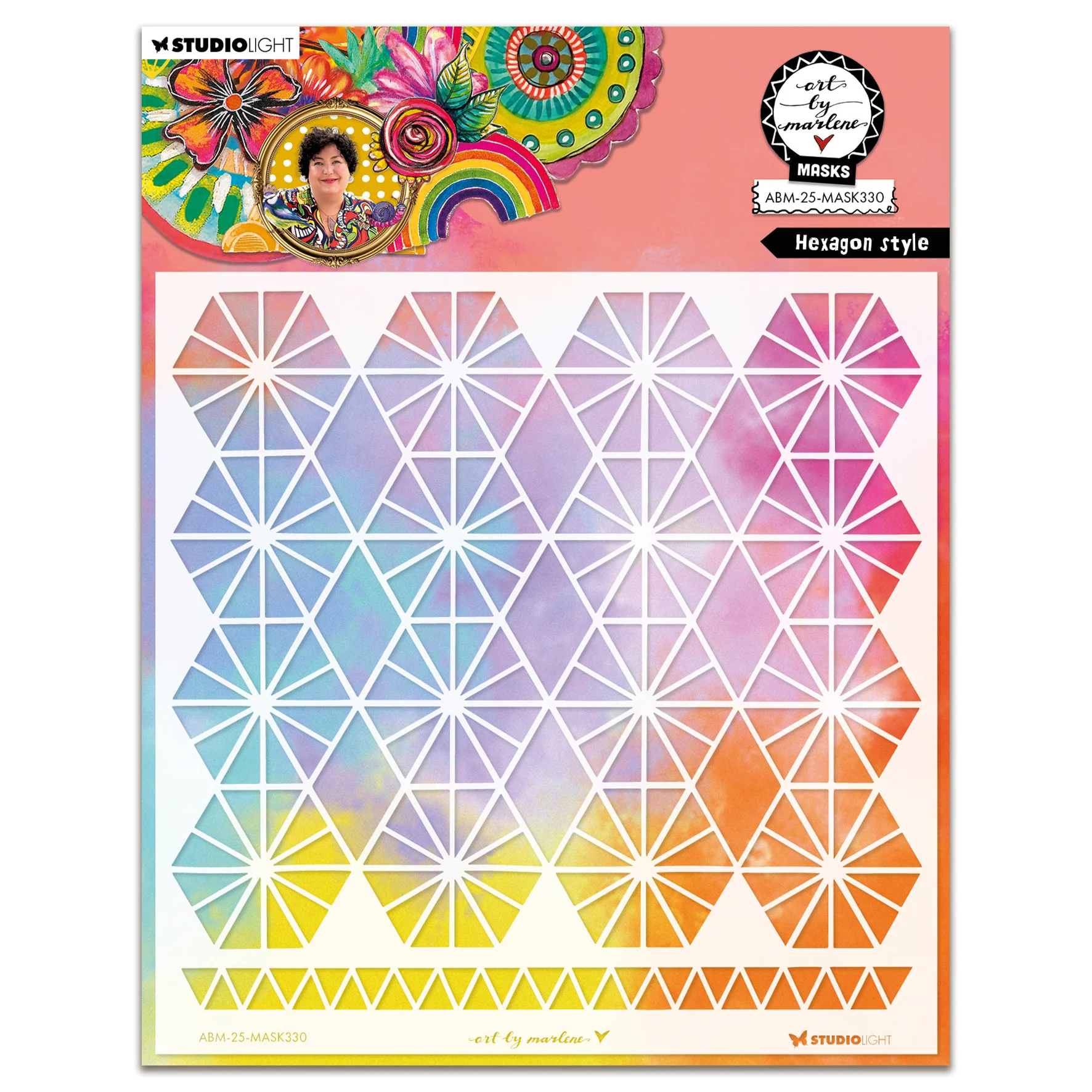 Art by Marlene Mask - Hexagon Style