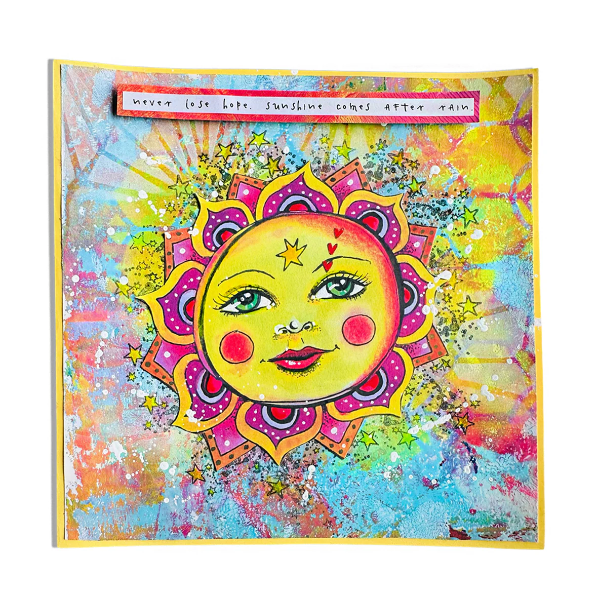 Art By Marlene Mixed Paper Pad Golden oldie - Image 3