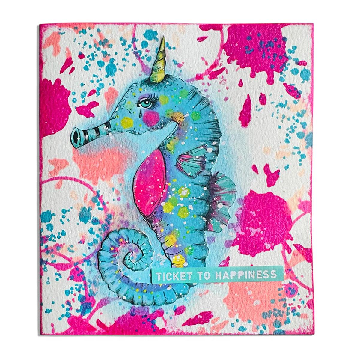 Art By Marlene Mixed Paper Pad Golden oldie - Image 9