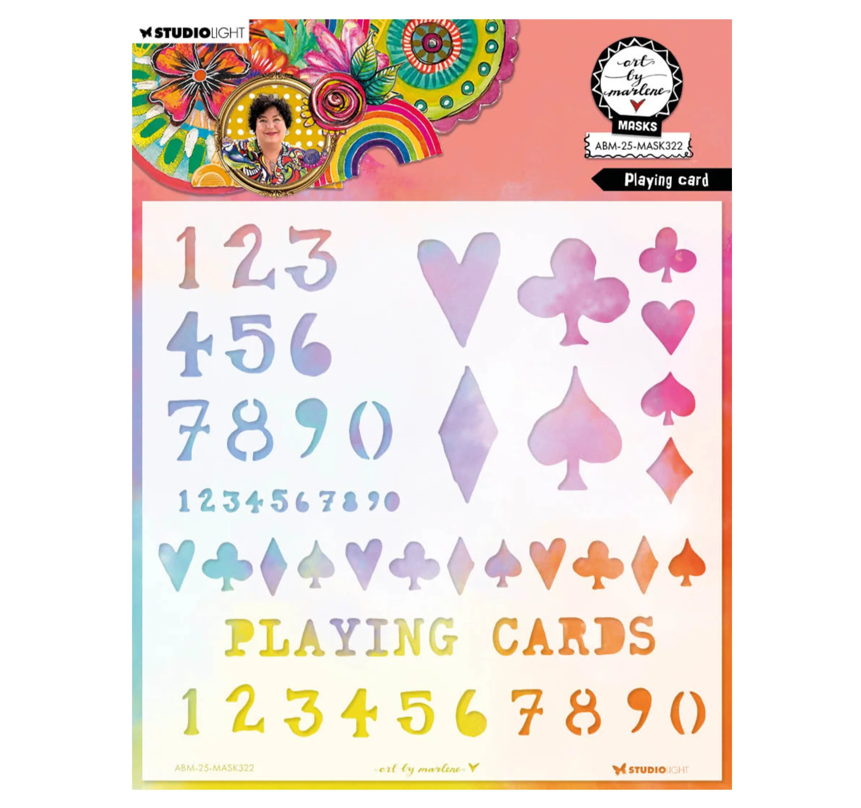 Art By Marlene Playing Card Mask