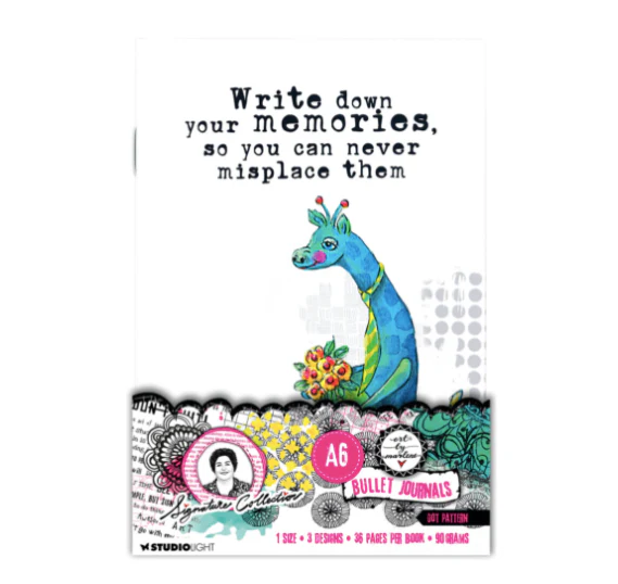 Art By Marlene Signature Collection A6 Bullet Journals - Dot Pattern (3 designs)