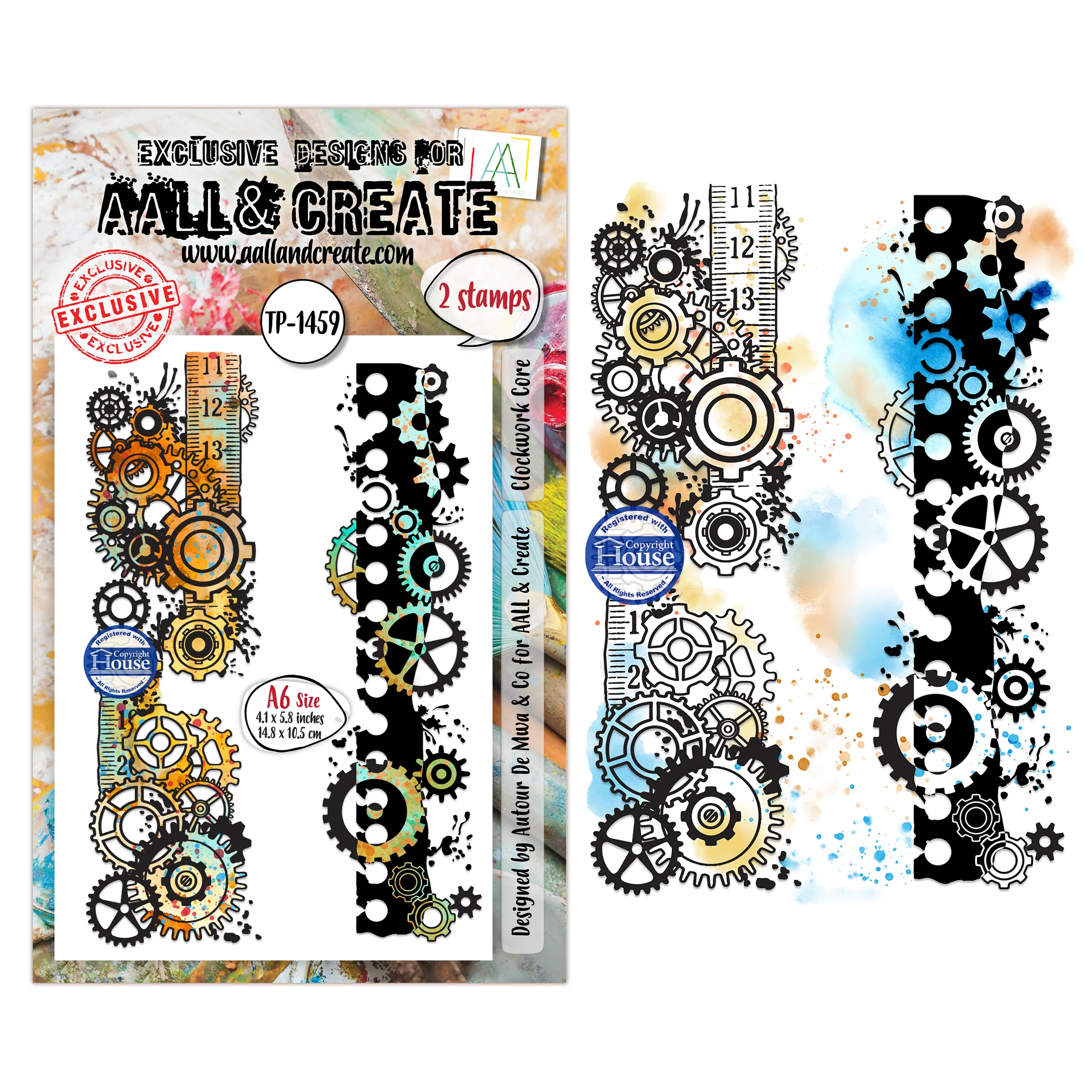 Autour de Mwa Gearlight Core Stamp Bundle - Image 92
