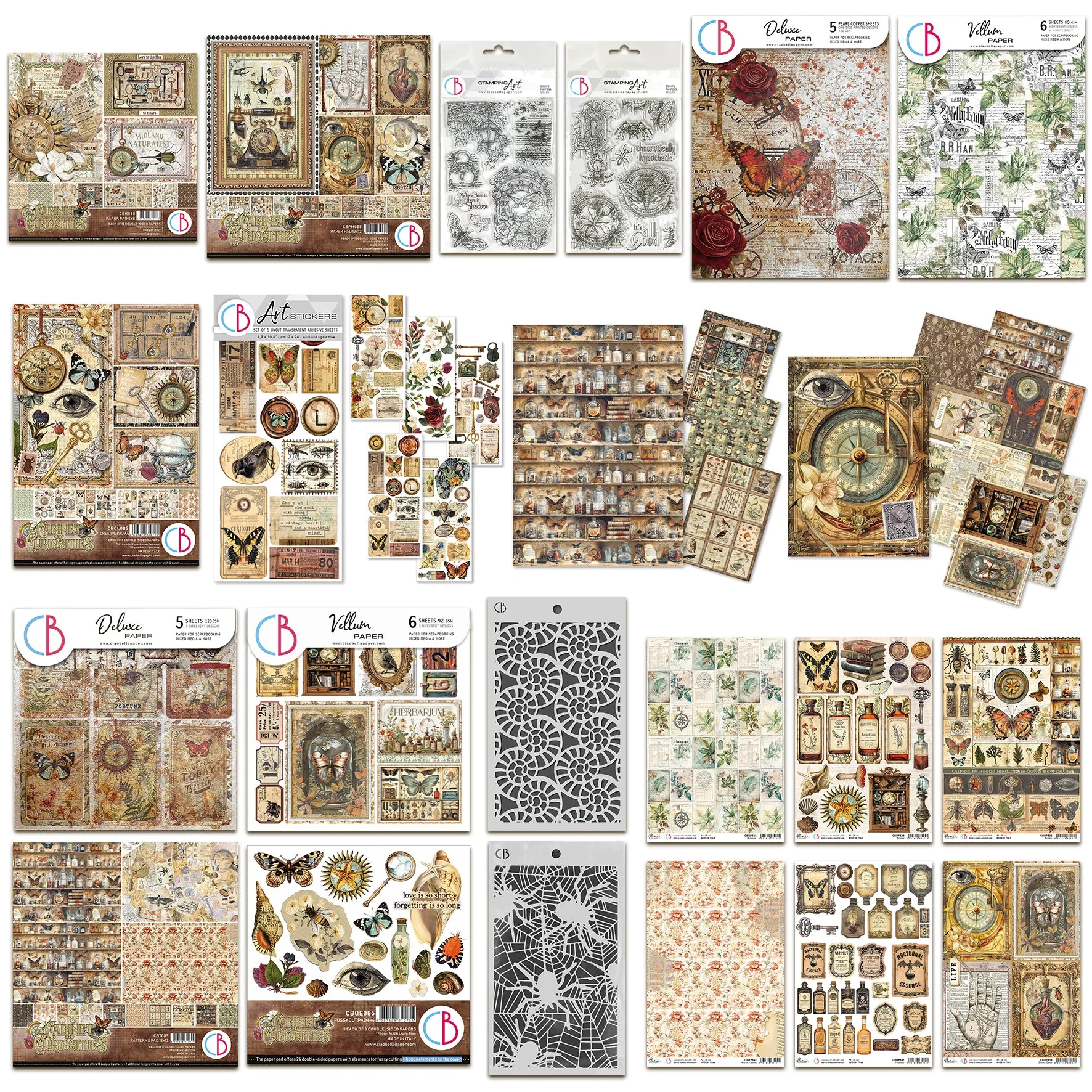 Ciao Bella Cabinet of Curiosities Complete Collection