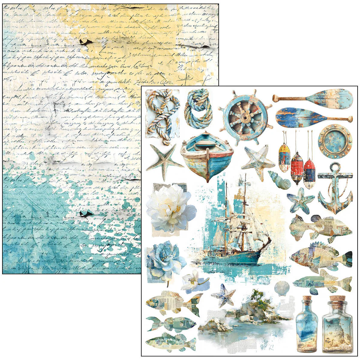 Ciao Bella Edge of the Ocean A4 Maxi Mixed Media Book - Image 21