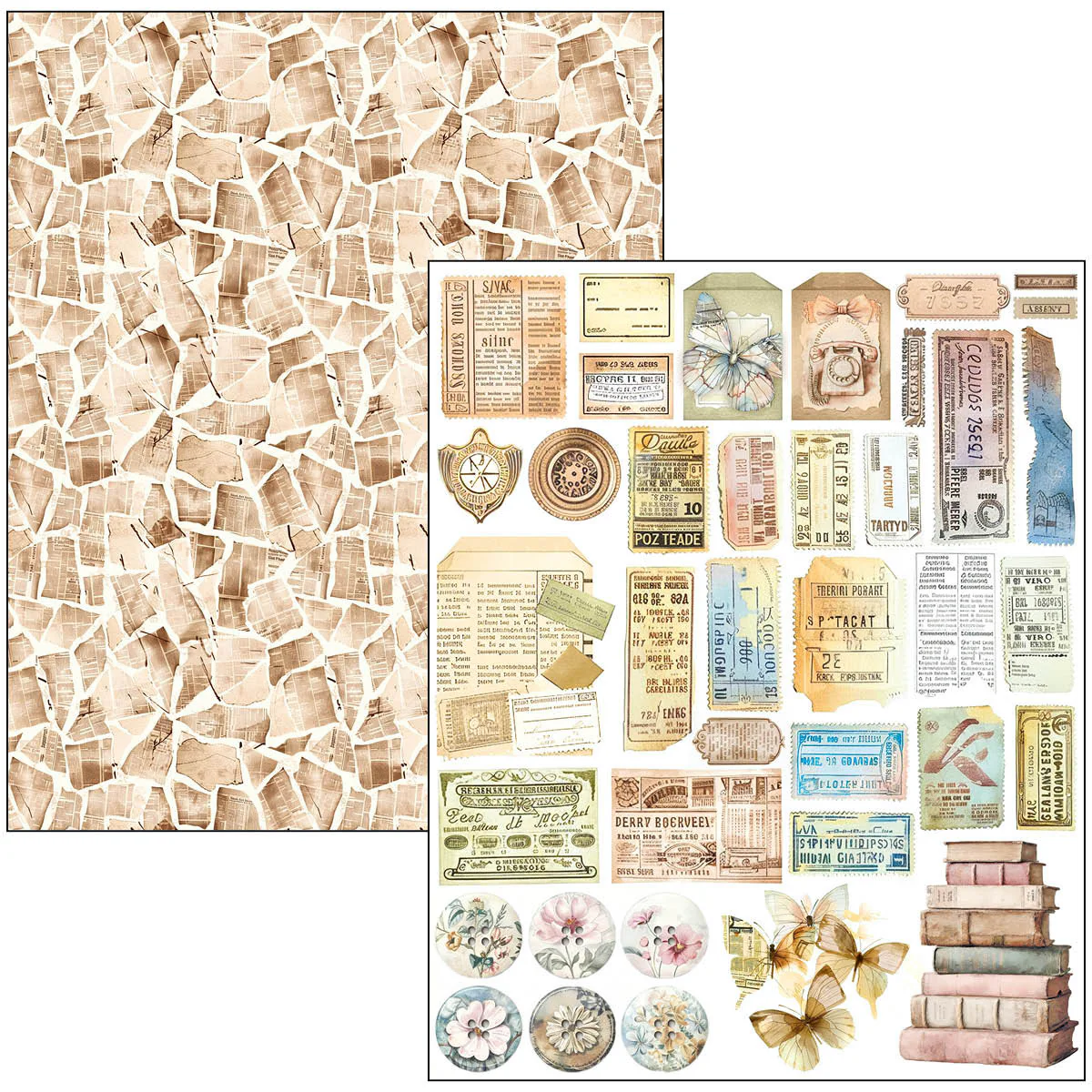 Ciao Bella Lost in Time A4 Maxi Mixed Media Book - Image 25
