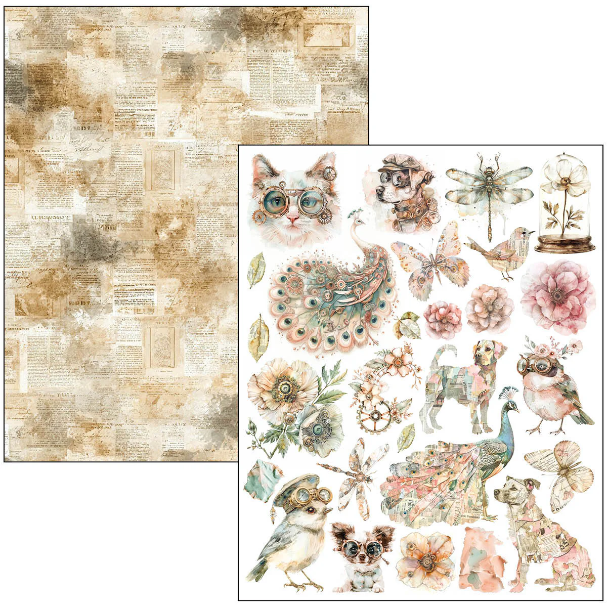 Ciao Bella Lost in Time A4 Maxi Mixed Media Book - Image 26
