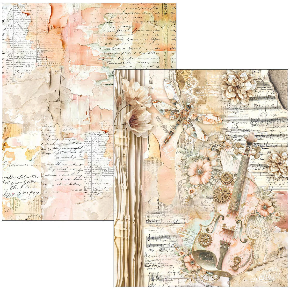 Ciao Bella Lost in Time A4 Maxi Mixed Media Book - Image 7