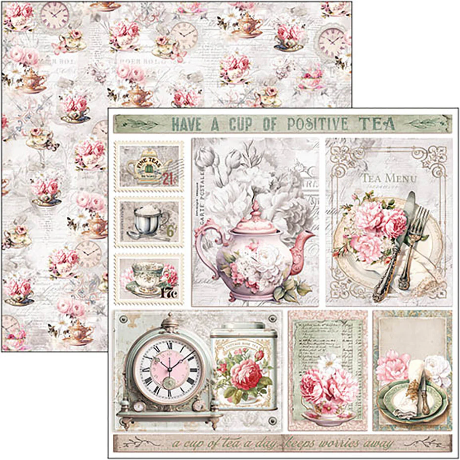 Ciao Bella Timeless Moments 12x12 Inch Patterns Pad (8pcs) - Image 5