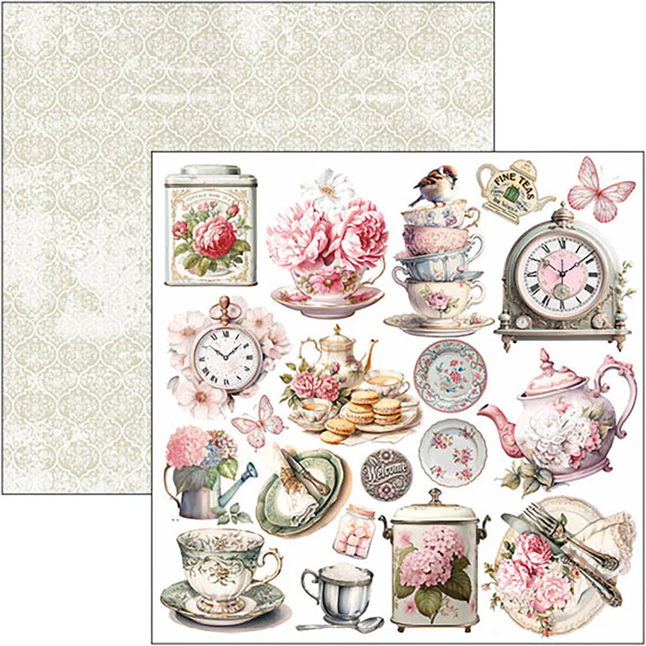 Ciao Bella Timeless Moments 12x12 Inch Patterns Pad (8pcs) - Image 9