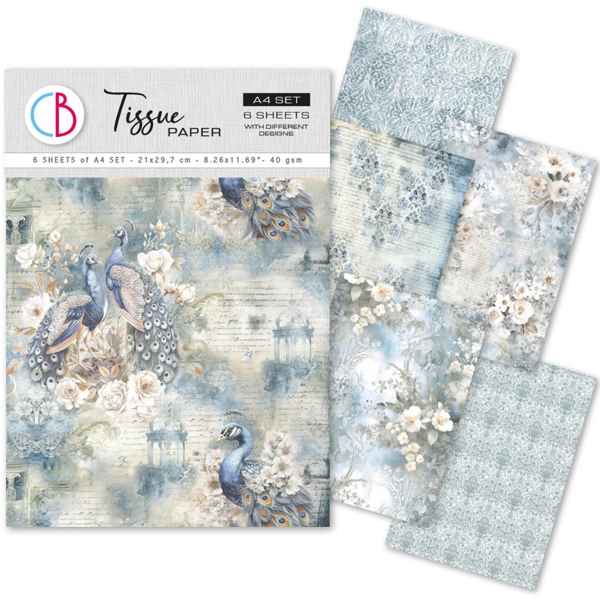 Ciao Bella Tissue Paper A4 Reverie (6pcs)