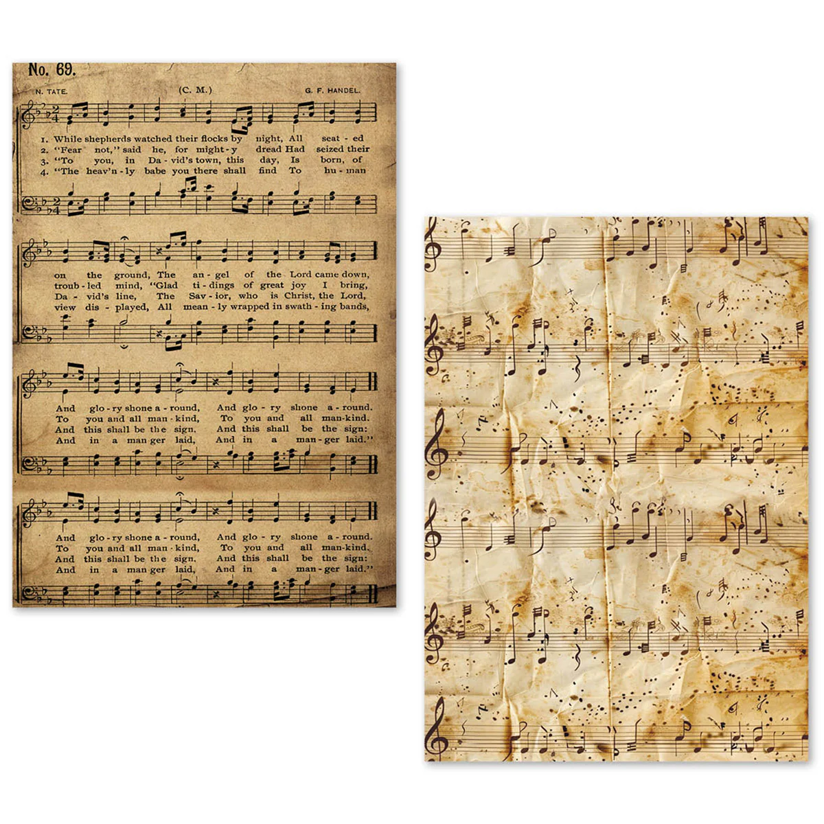 Ciao Bella Tissue Paper Set A5 Music Sheet (24pcs) - Image 11