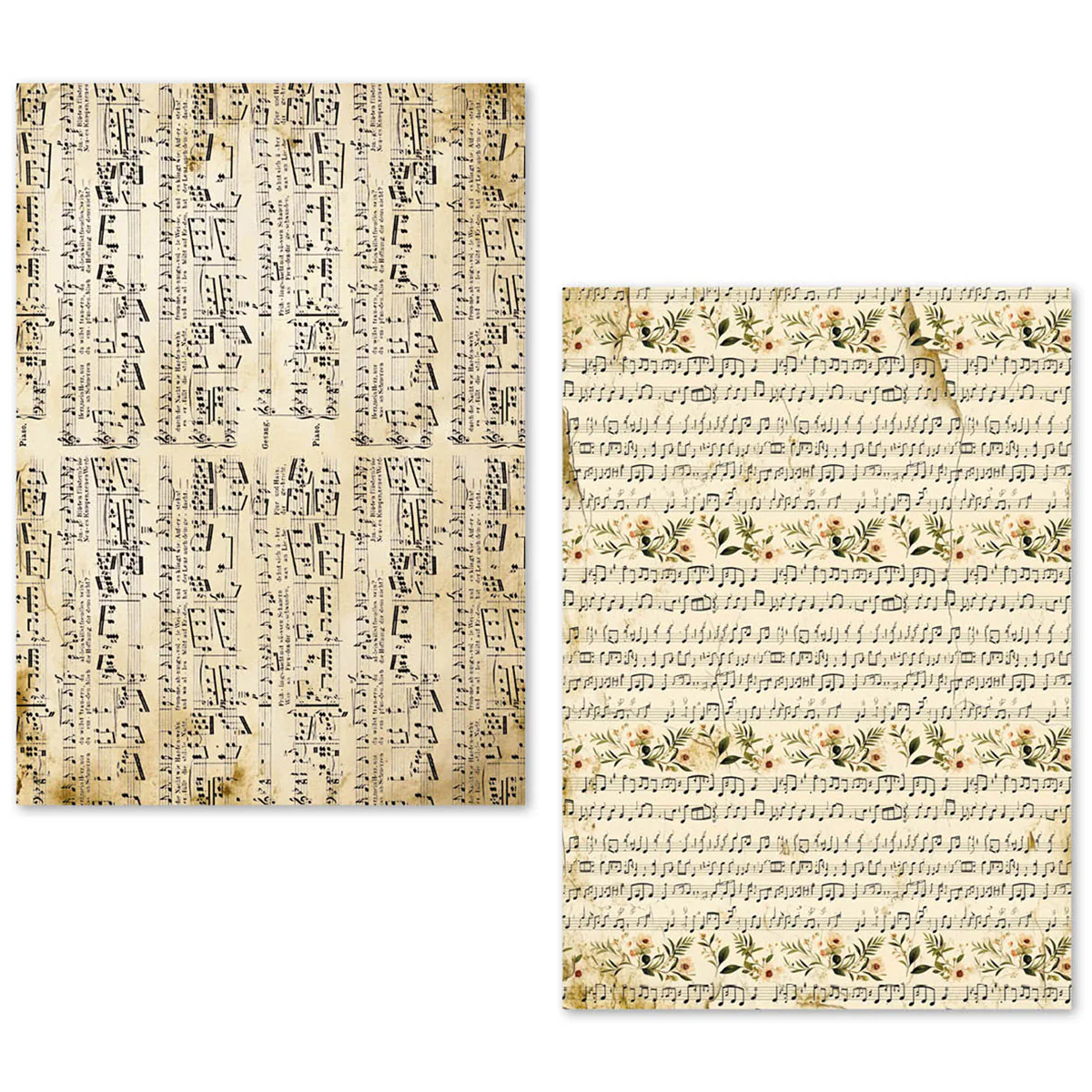Ciao Bella Tissue Paper Set A5 Music Sheet (24pcs) - Image 14