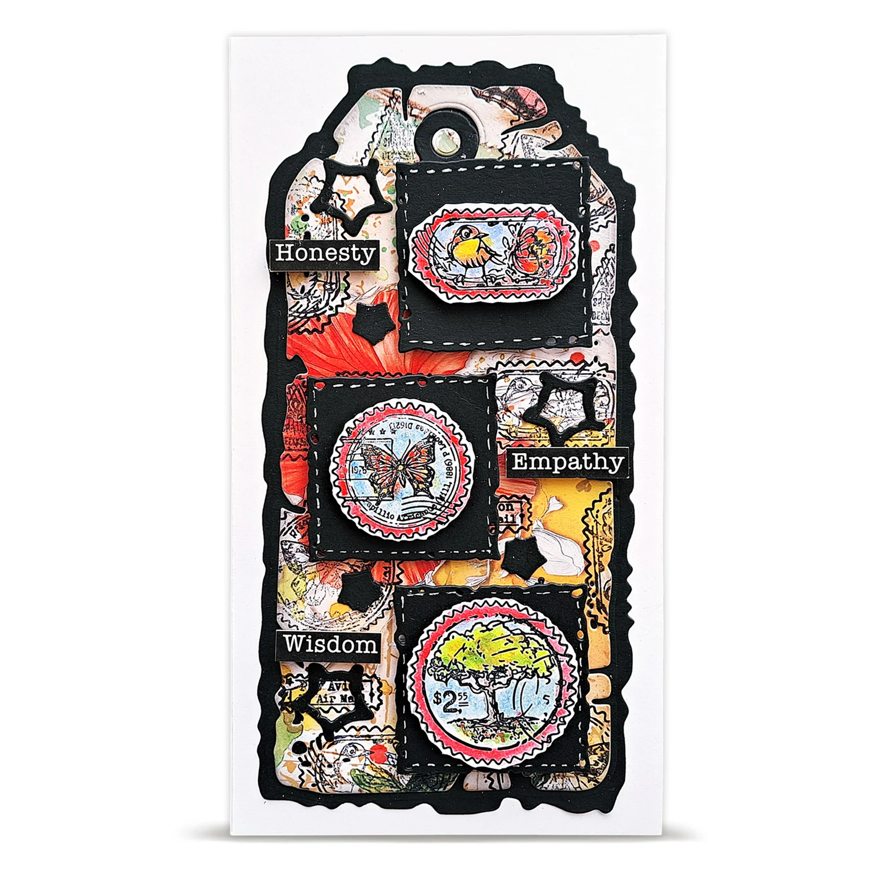 DI-110 - Die-Cutting Die Set - Clip Pop - Image 8