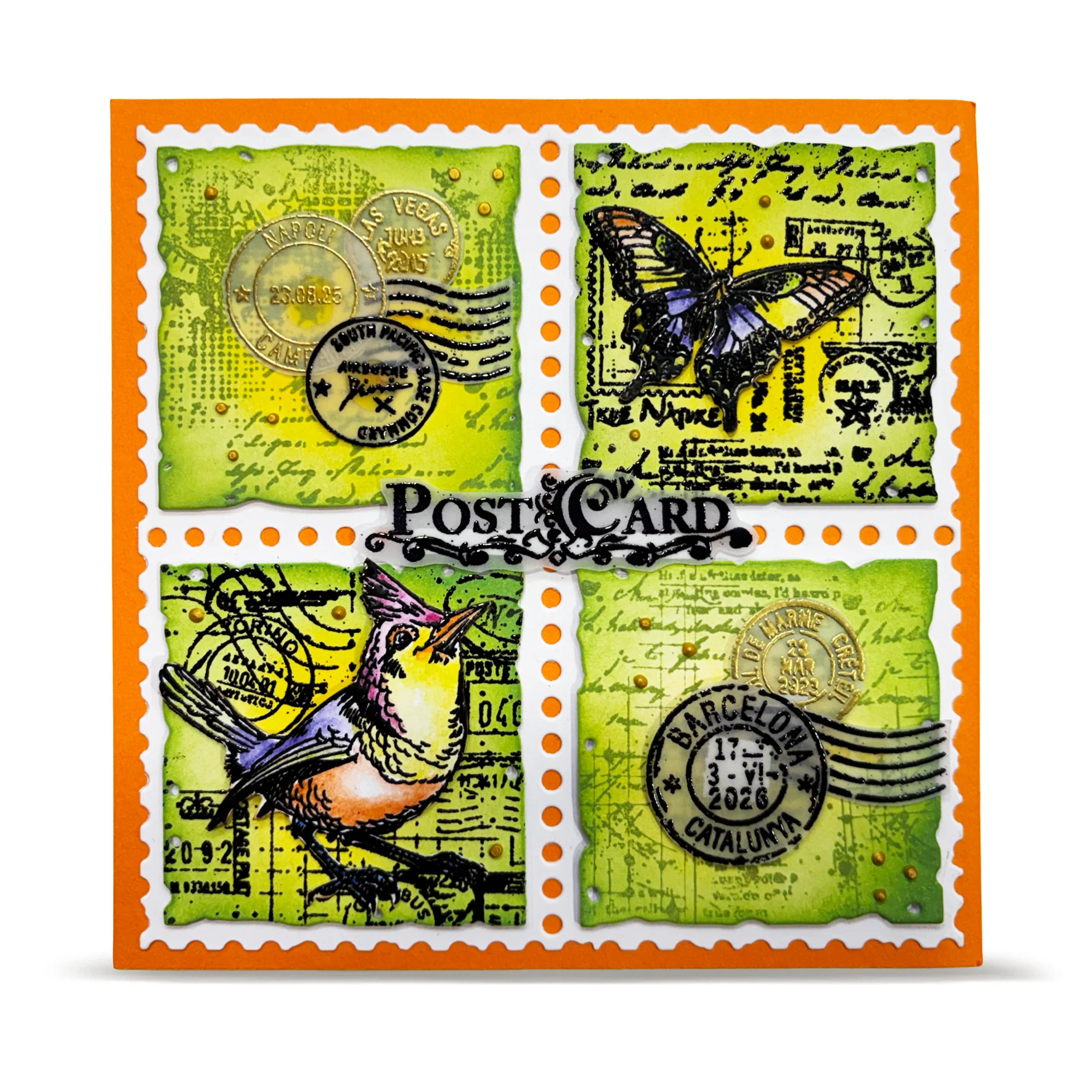 DI-111 - Die-Cutting Die Set - Splintered Tiles - Image 12