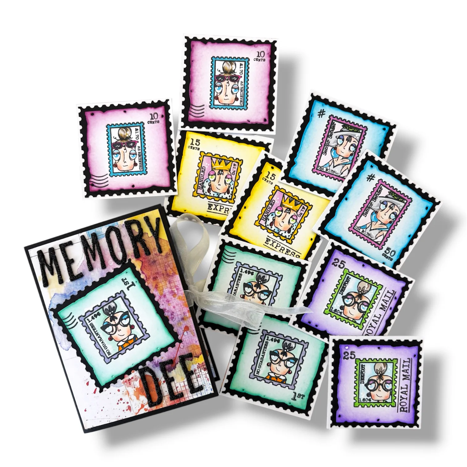 DI-111 - Die-Cutting Die Set - Splintered Tiles - Image 13