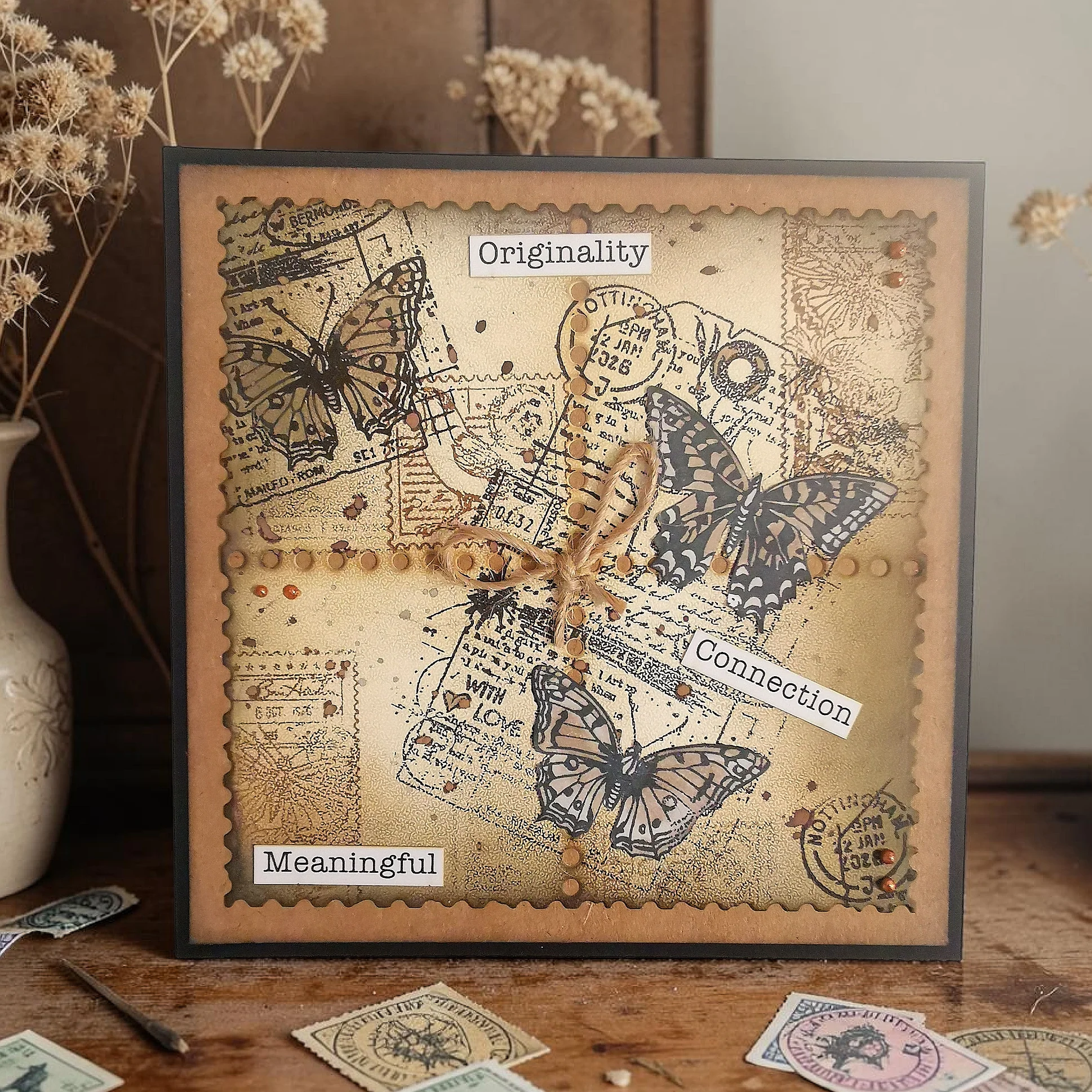 DI-111 - Die-Cutting Die Set - Splintered Tiles - Image 16