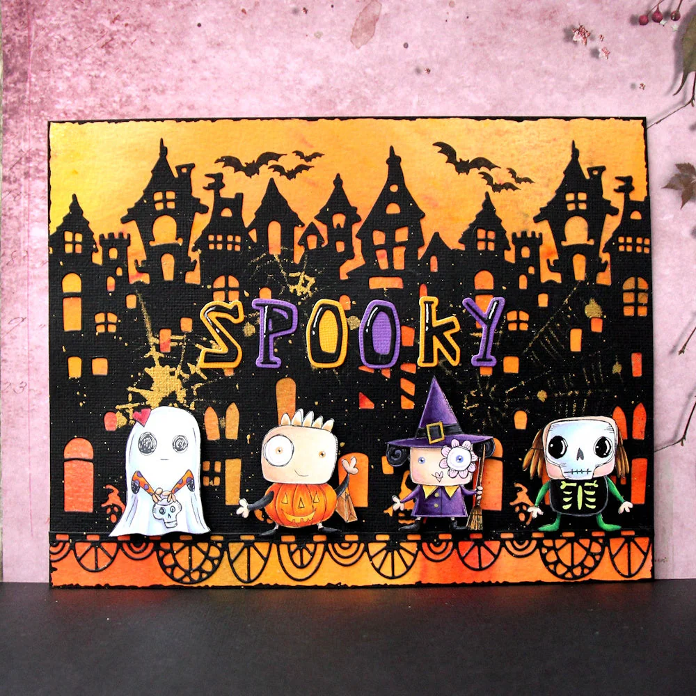 Die-cutting Dies #37 Letter Soup + Matching Stamp Vocabulary Blend - Image 7