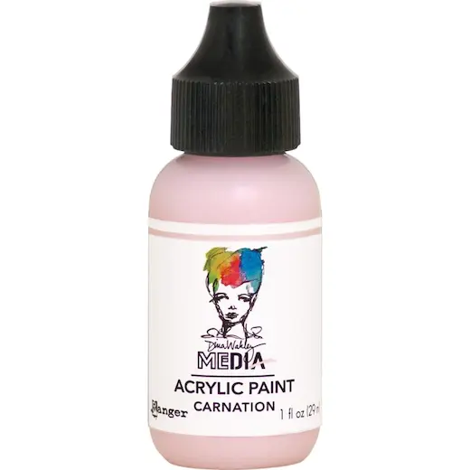 Ranger Dina Wakley Media Acrylic Paint Carnation
