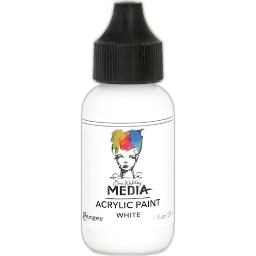 Ranger Dina Wakley Media Acrylic Paint White