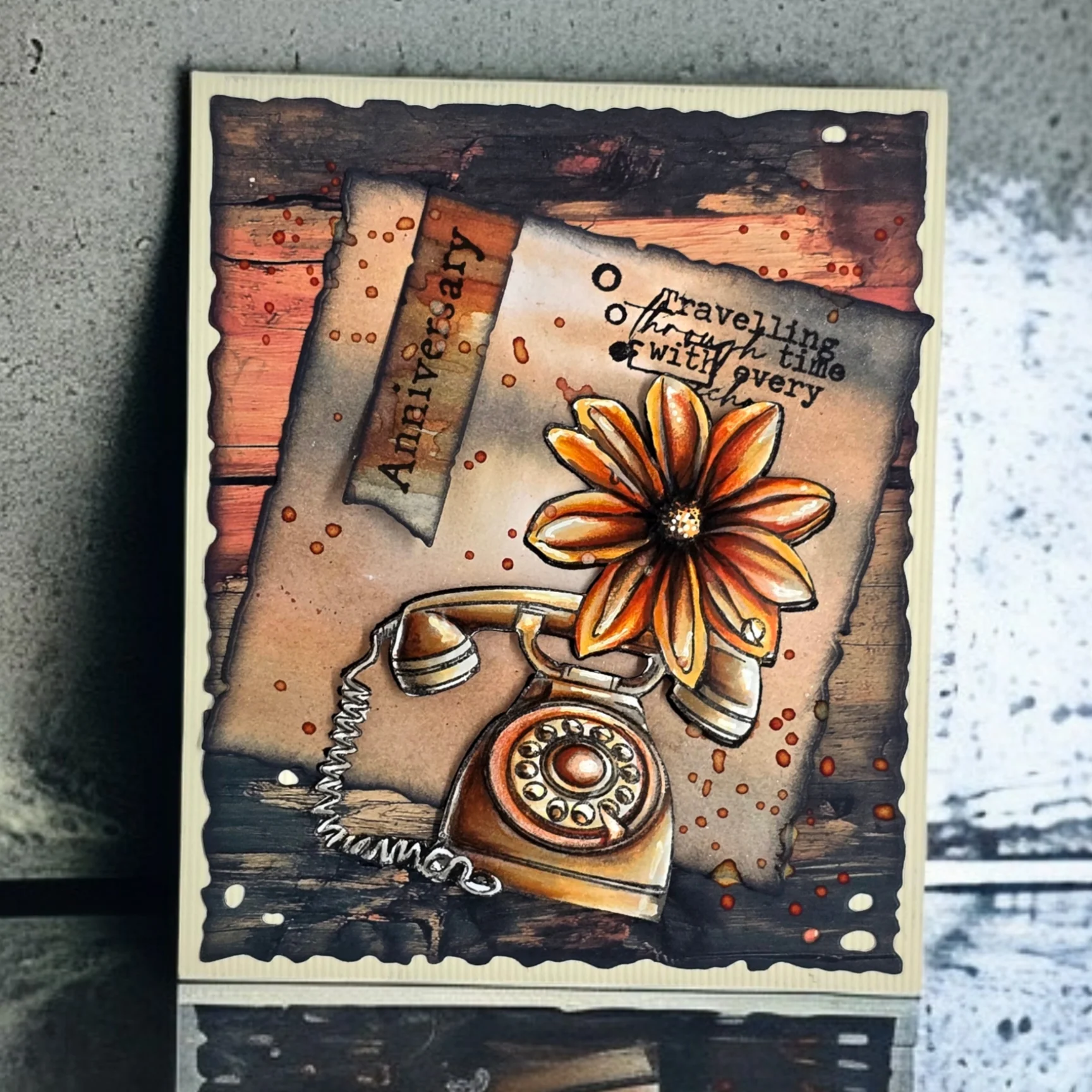 Distressed Textures Paper Bundle - Image 5