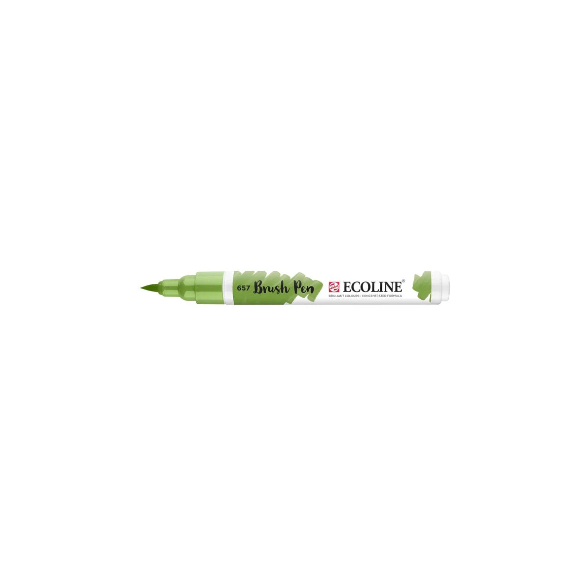 Ecoline Brush Pen Bronze Green 657