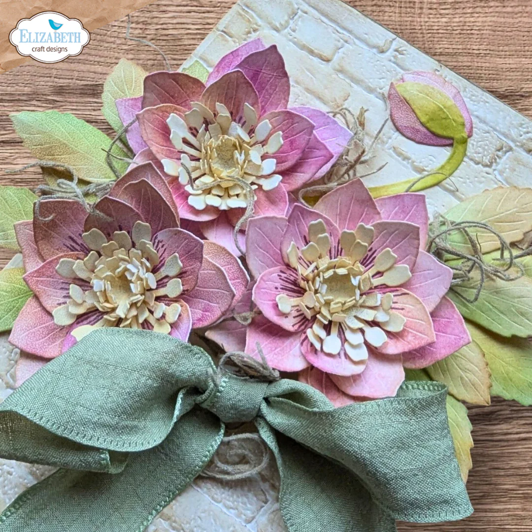 Elizabeth Craft Designs Beautiful Blooms Die Lenten Rose - Image 9