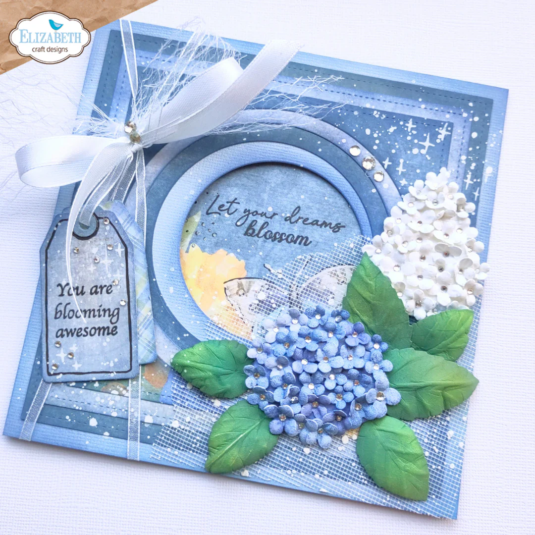 Elizabeth Craft Designs Beautiful Blooms Die Panicle Hydrangea - Image 2