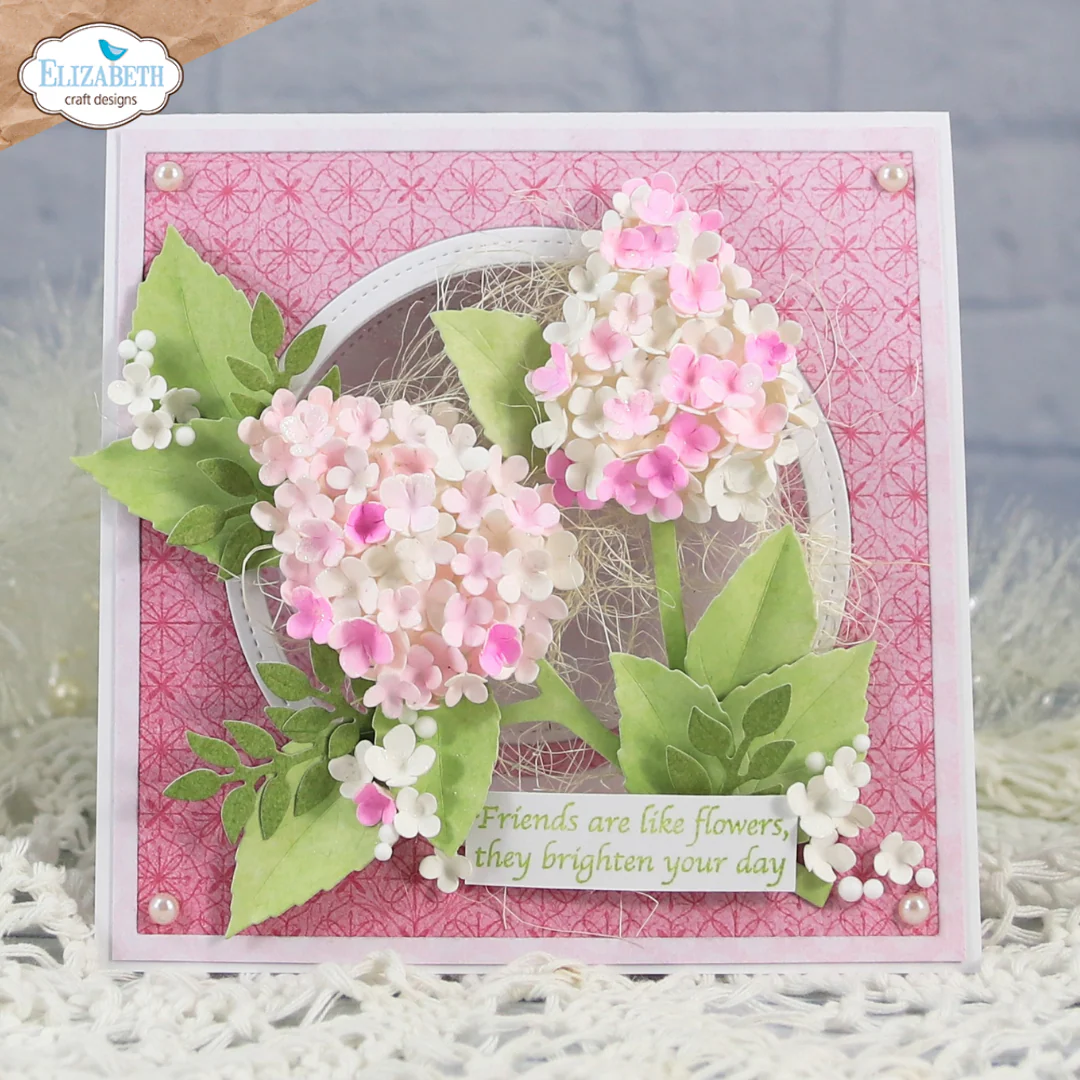 Elizabeth Craft Designs Beautiful Blooms Die Panicle Hydrangea - Image 4