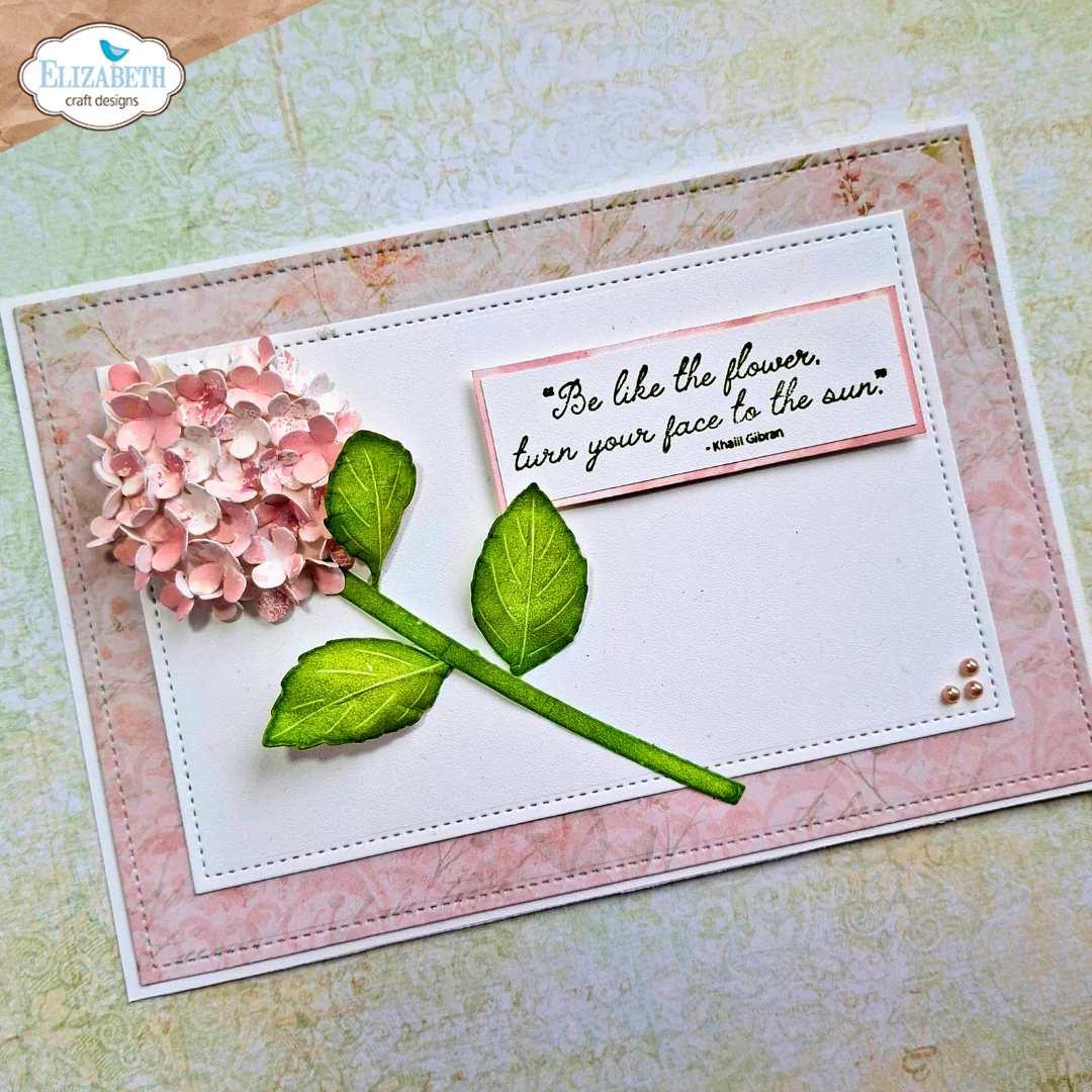 Elizabeth Craft Designs Beautiful Blooms Die Panicle Hydrangea - Image 7