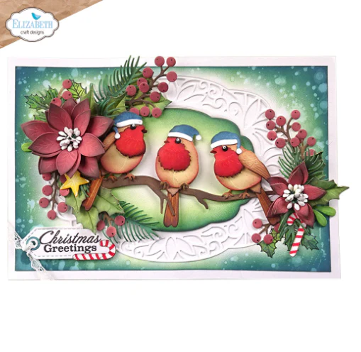 Elizabeth Craft Designs Festive Holly - Die Winter Greenery - Image 3