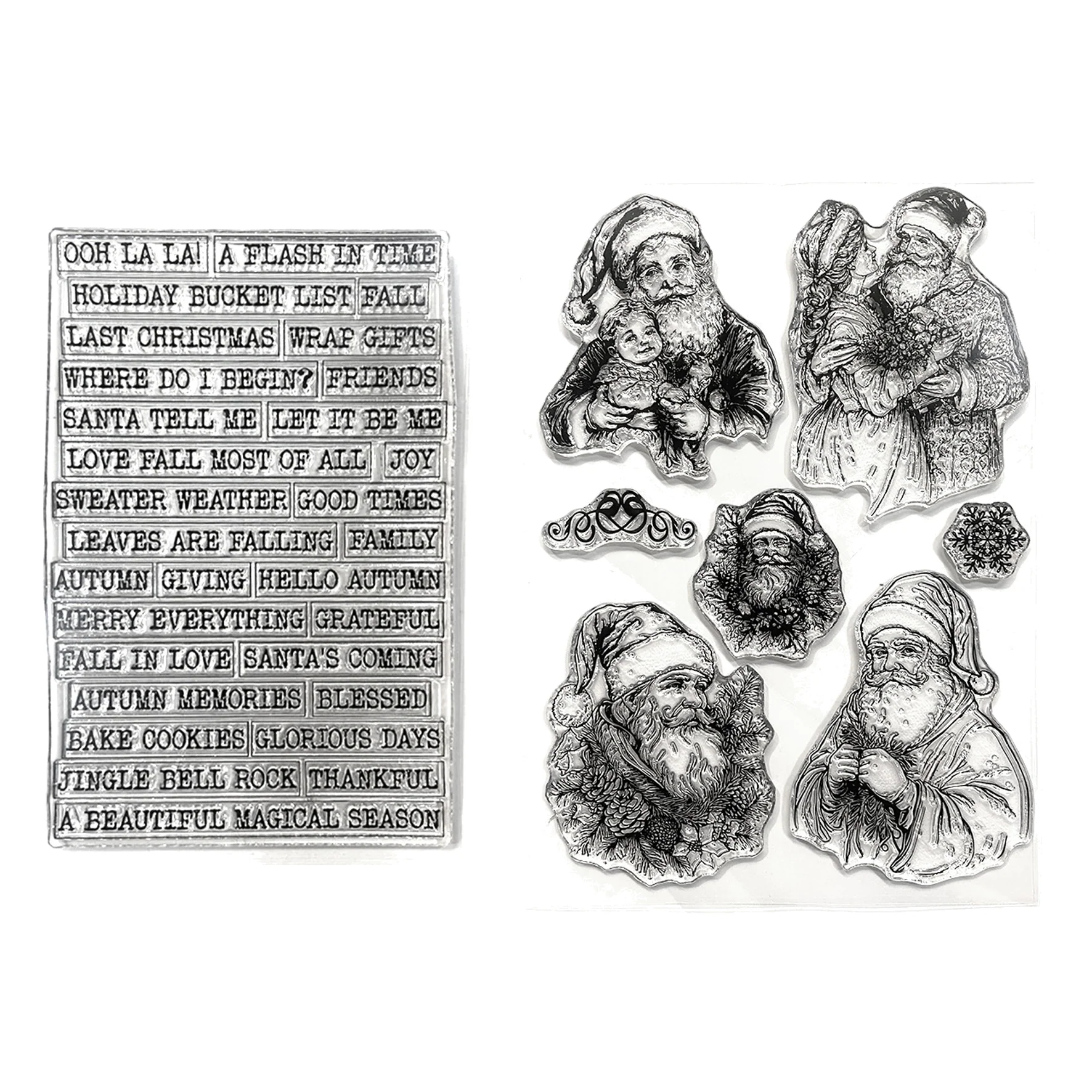 Elizabeth Craft Designs Golden Season Stamp Bundle