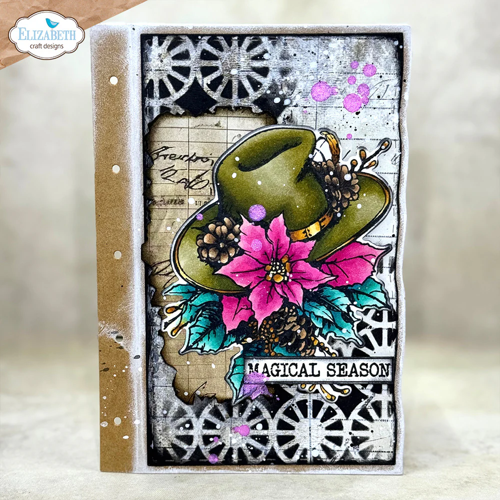 Elizabeth Craft Designs Golden Season Stamp & Die Bundle - Image 5