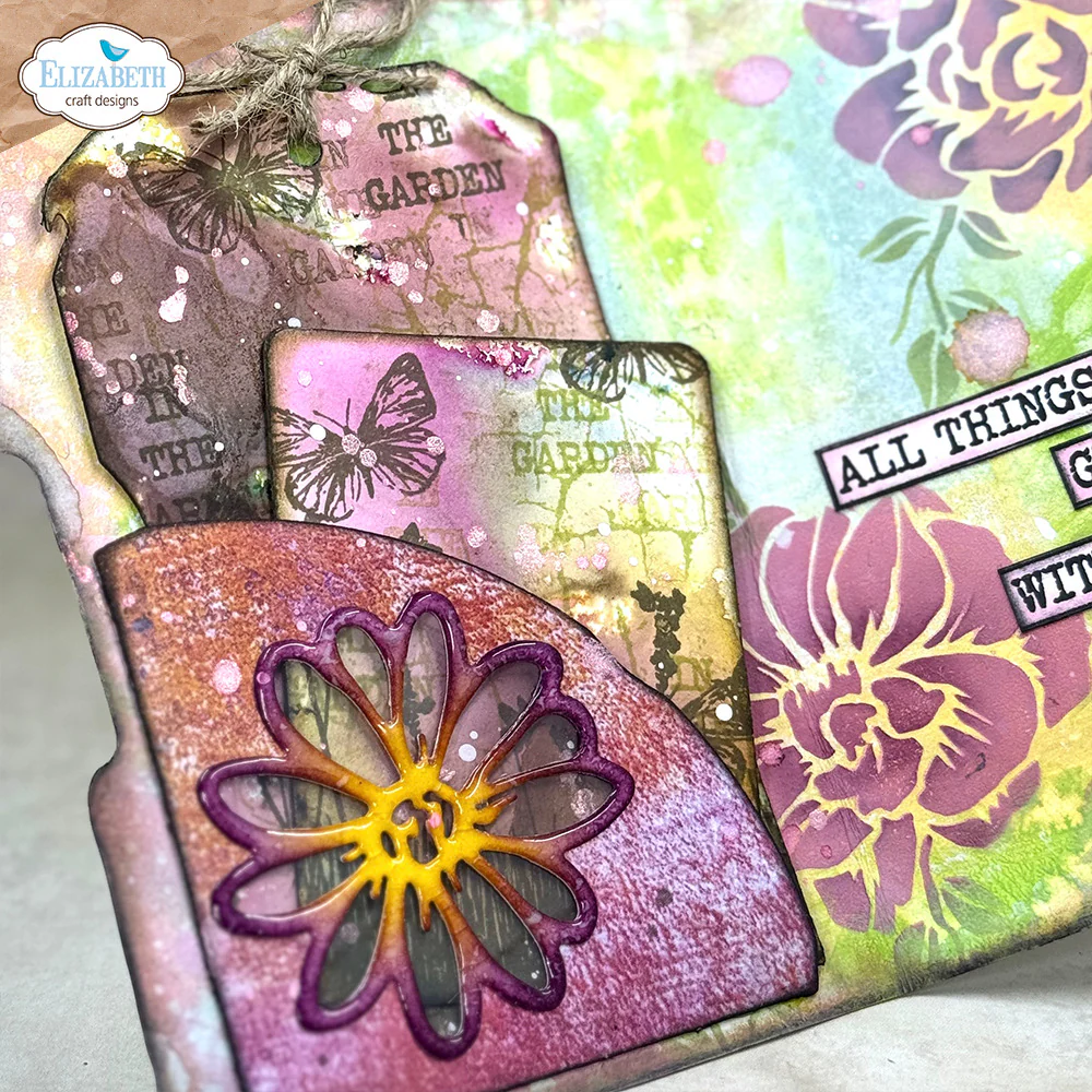 Elizabeth Craft Designs In the Garden Die Bloom File Folder - Image 3