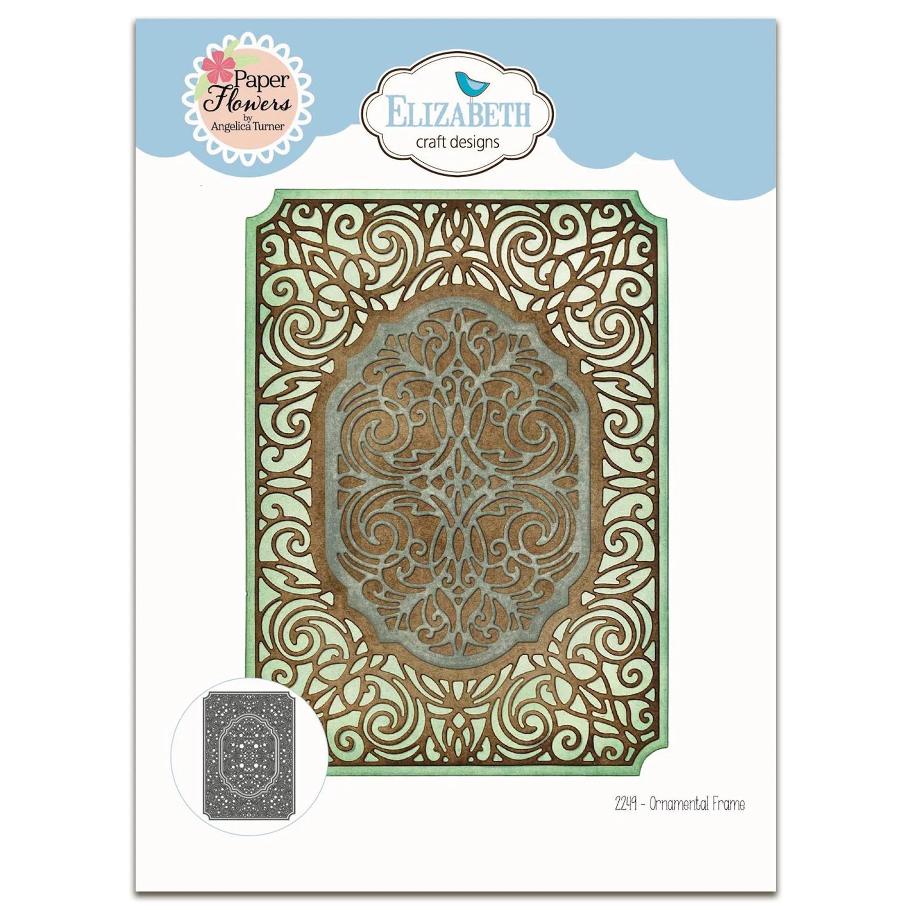 Elizabeth Craft Designs Spring Blossom - Die Ornamental Frame