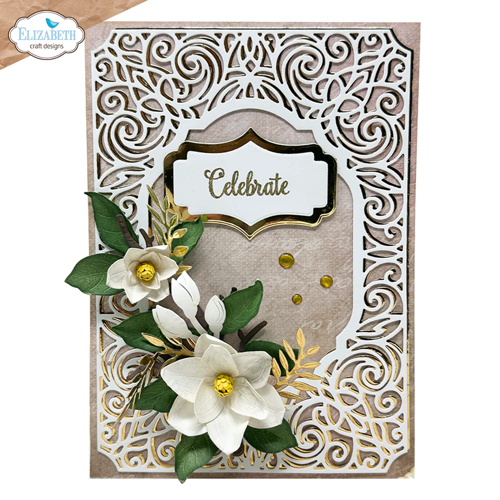 Elizabeth Craft Designs Spring Blossom - Die Ornamental Frame - Image 8