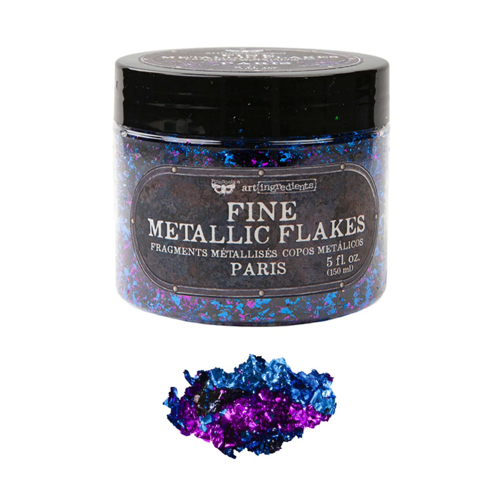 Prima Marketing Finnabair Art Ingredients Fine Metallic Flakes Paris