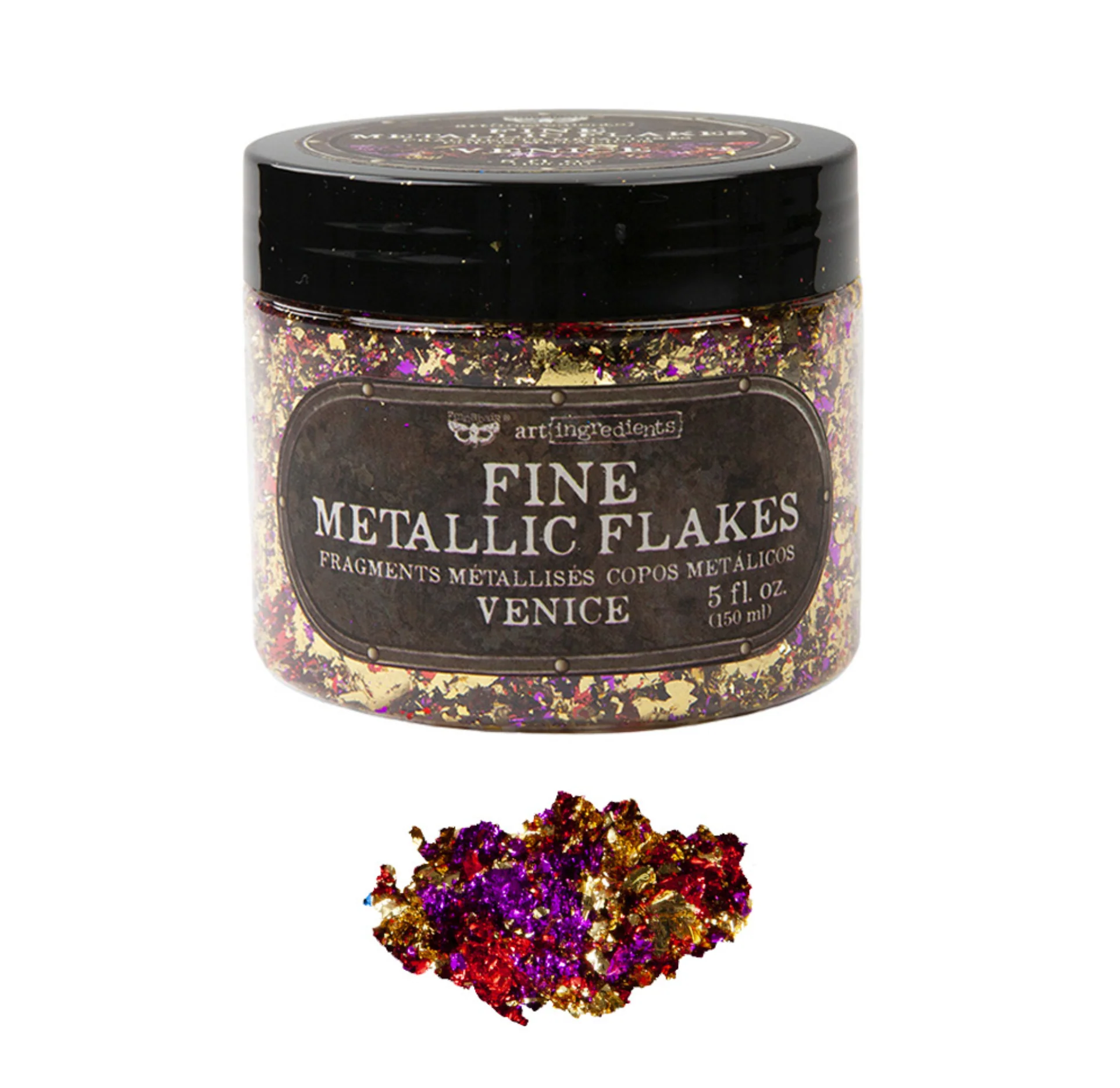 Prima Marketing Finnabair Art Ingredients Fine Metallic Flakes Venice
