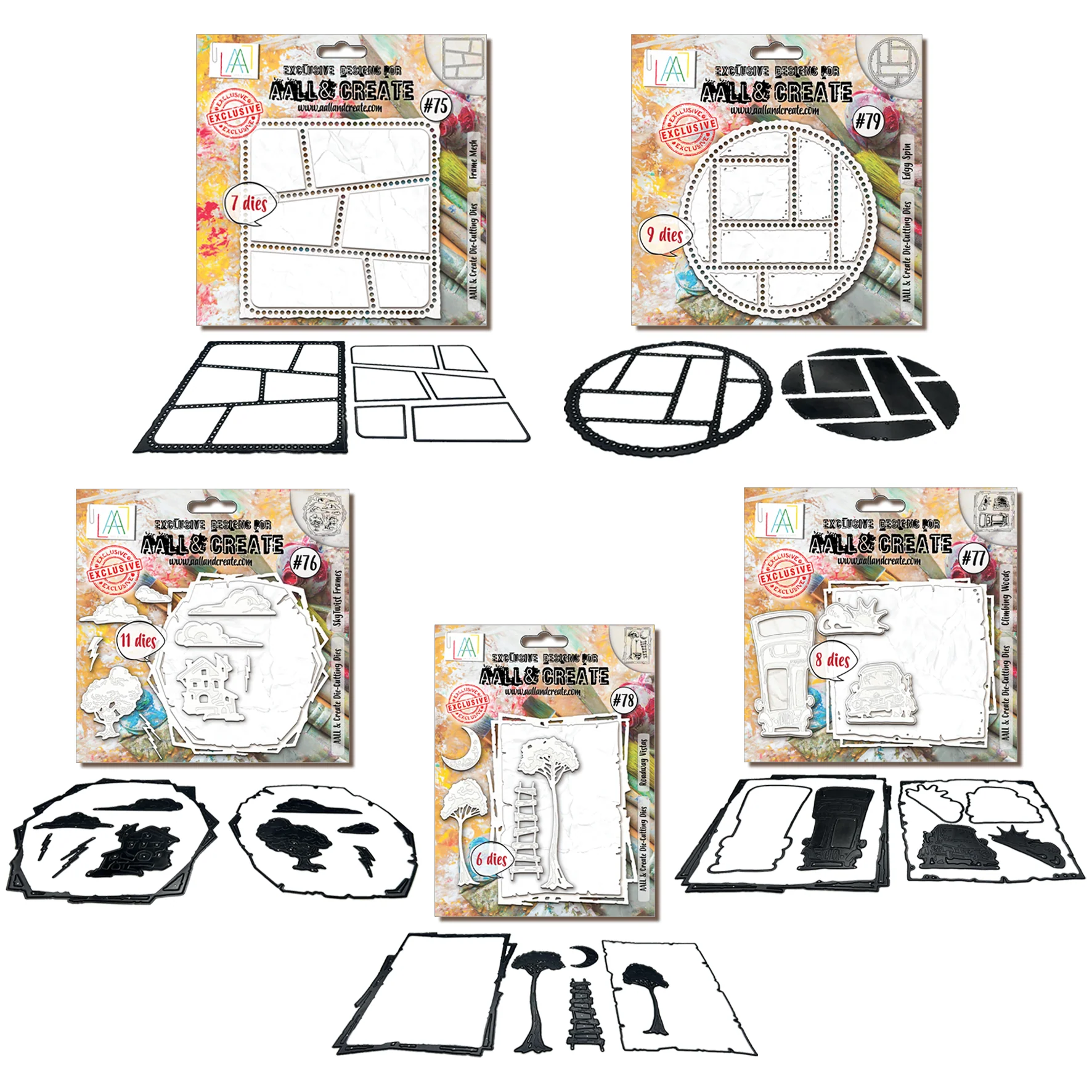 Frame Scape Die Bundle