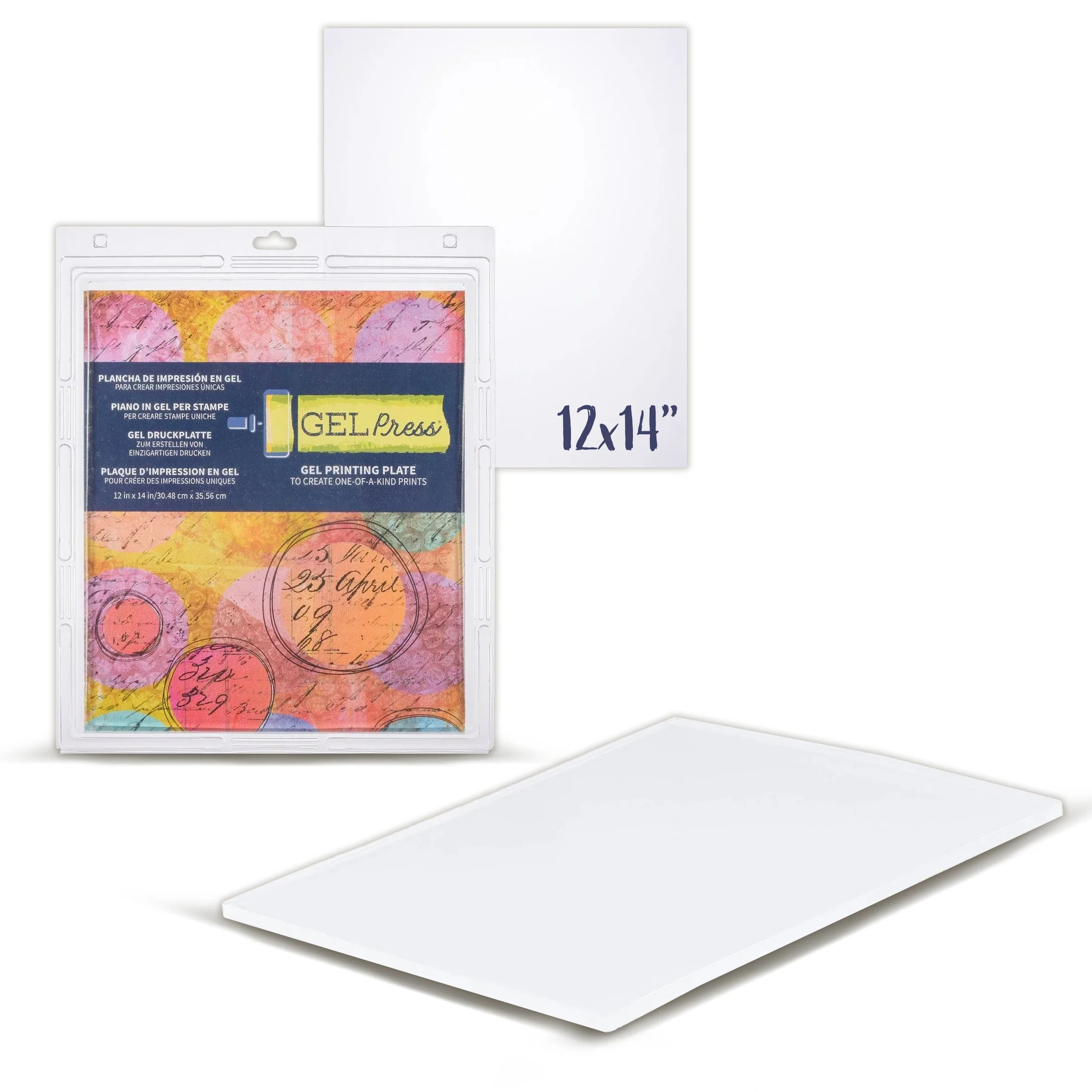 Gel Press Gel Printing Plate Rectangular 12x14"