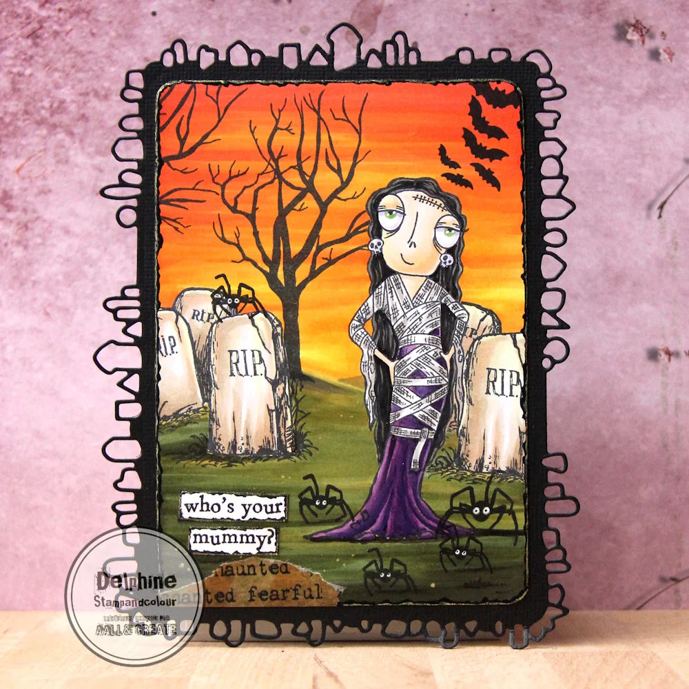 Janet Klein Ghouls Night Out - Stamps Bundle - Image 10
