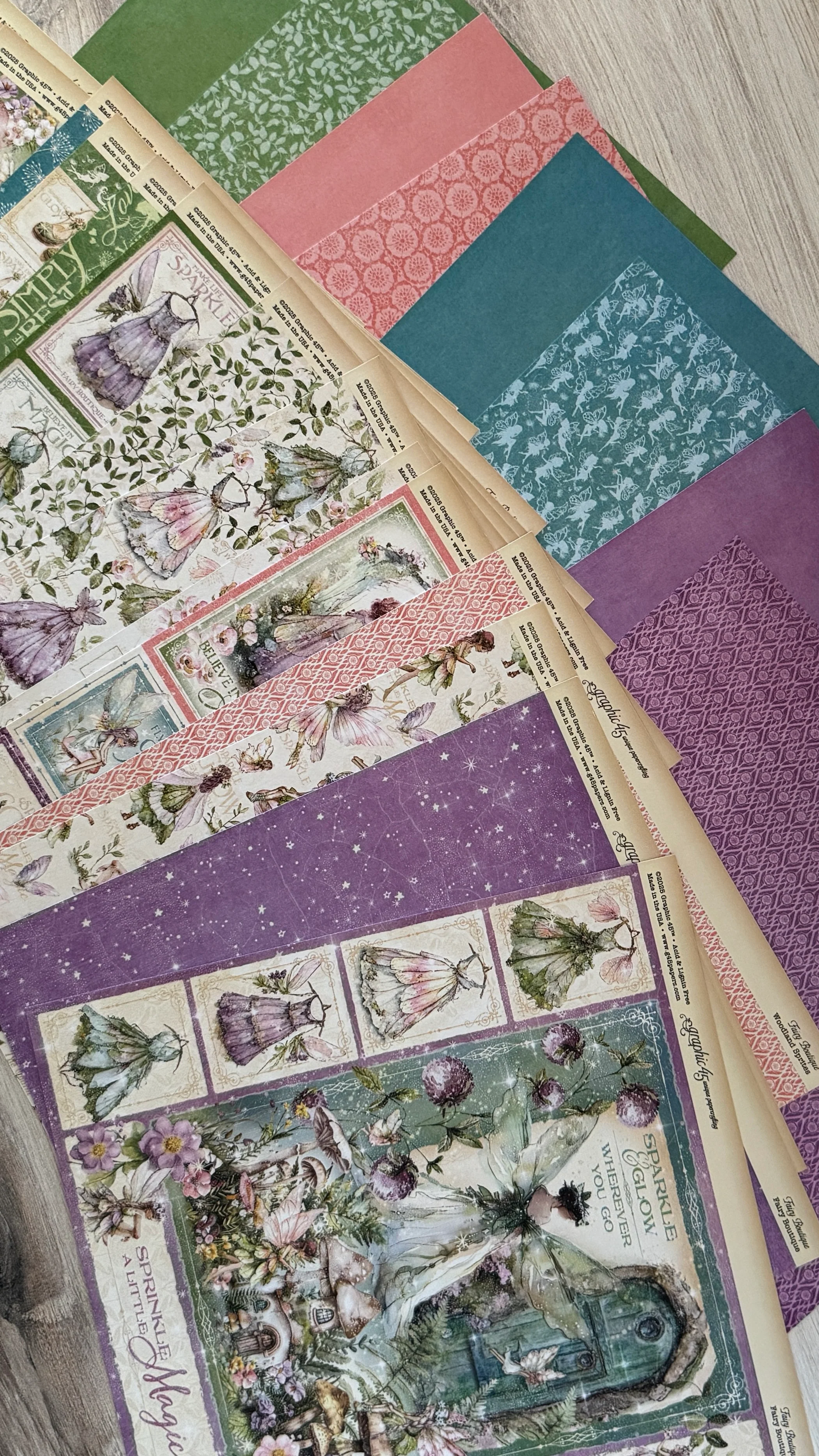 Graphic 45 Fairy Boutique Rub-On Transfers - Image 2