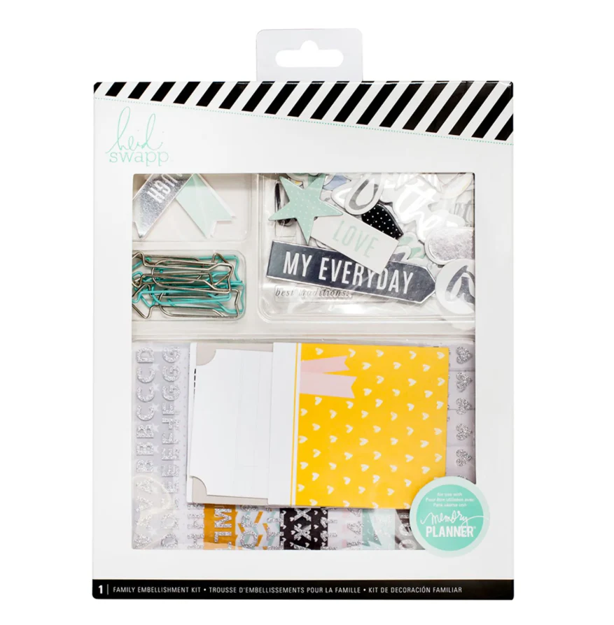 Heidi Swapp Family Embellishment Kit
